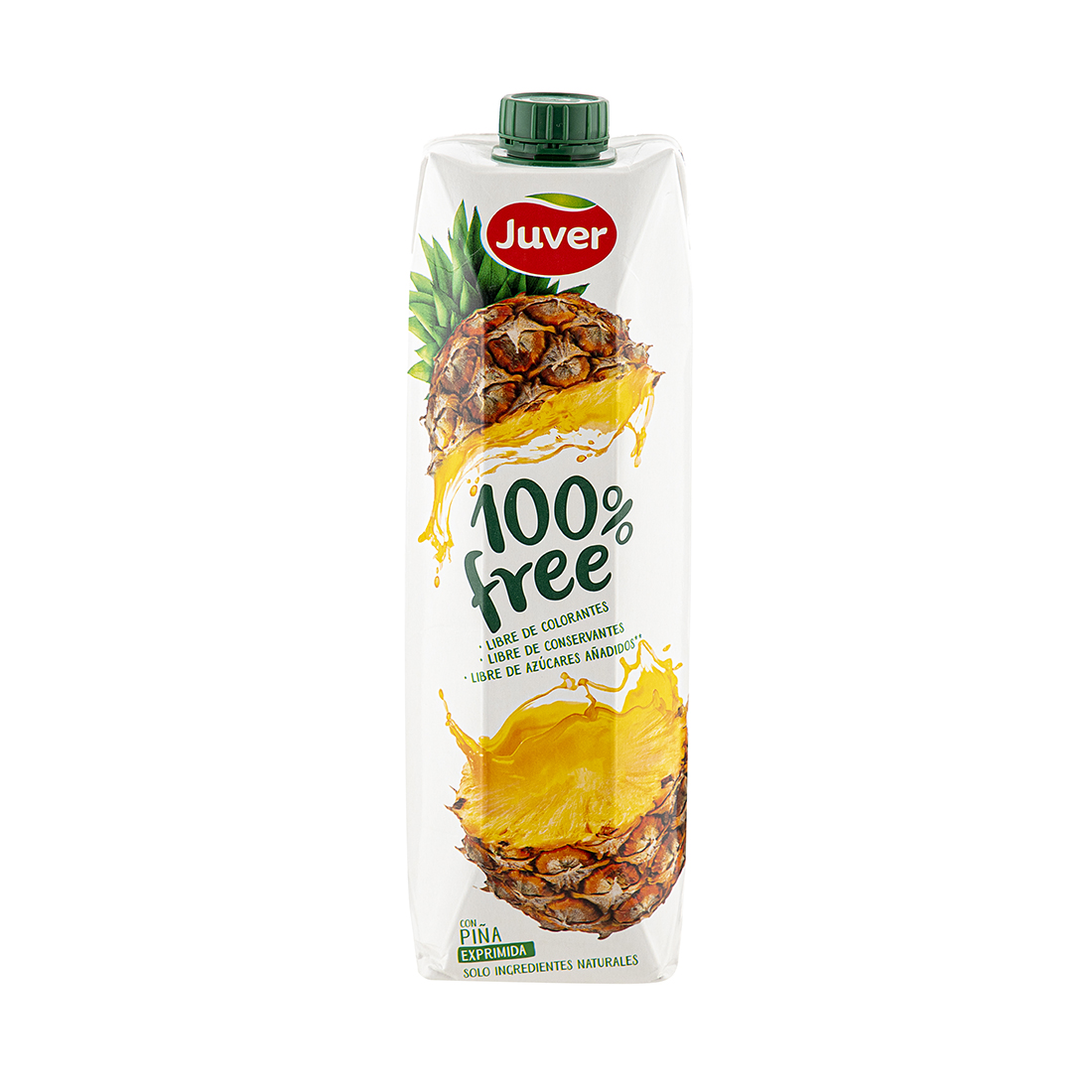 Jugo piña 0% azúcar Juver 1lt