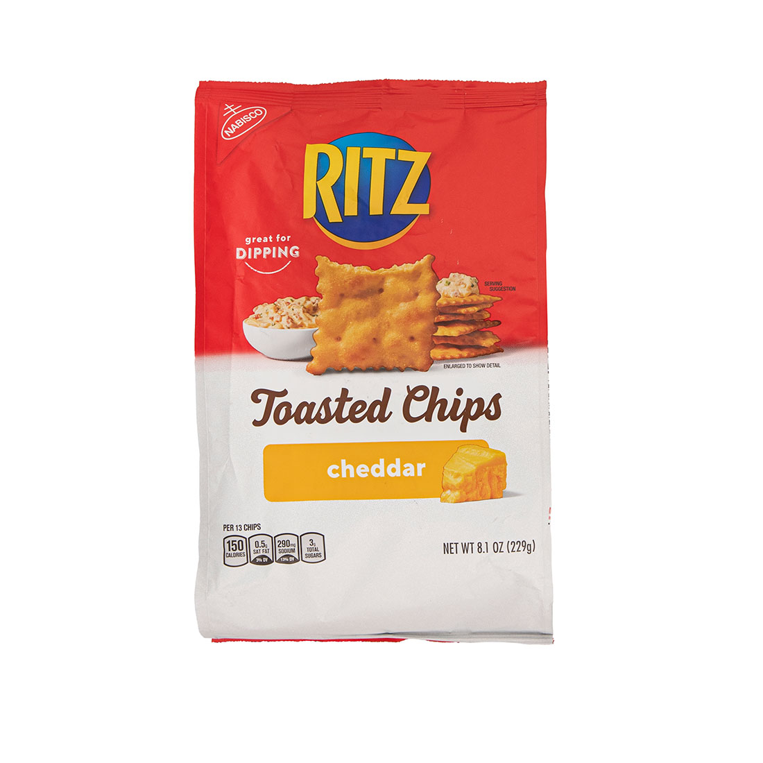 Snack queso cheddar Ritz 229g