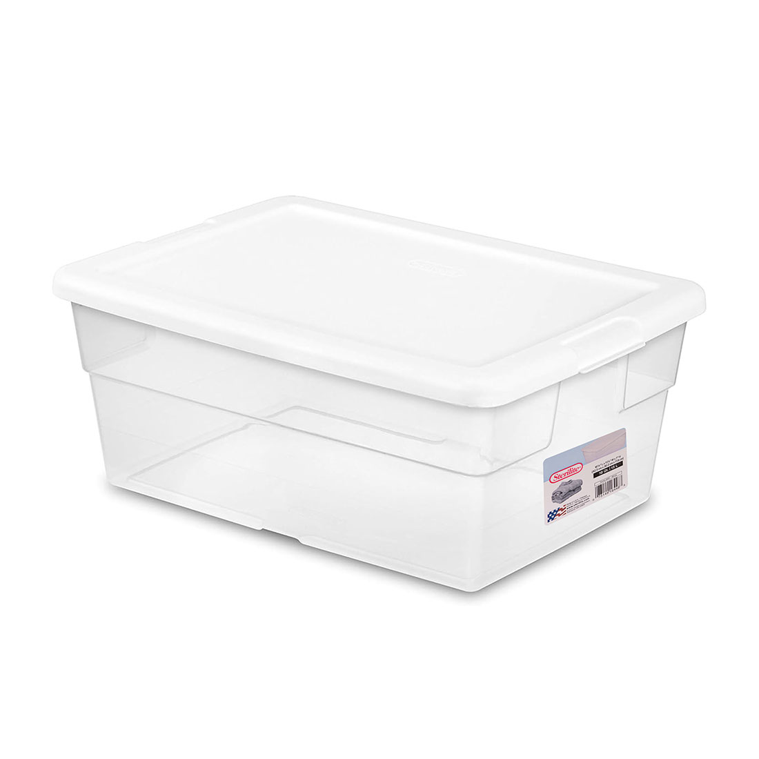 Caja Con Tapa Pl Stica Sterilite Lt