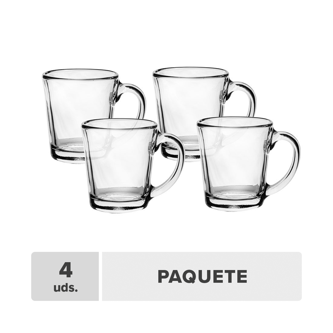 Taza  vidrio Libbey 13.5oz 4unds